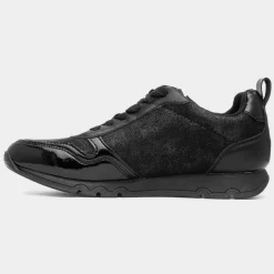 Race Womens Black Lace Up Trainer*Lilley & Skinner Sale