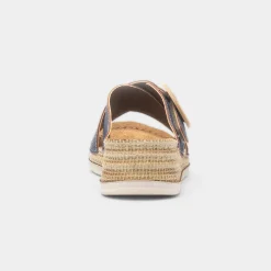 San Marino Womens Blue Sandal*Lilley & Skinner Hot