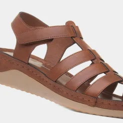 Sardinia Womens Tan Sandal*Lilley & Skinner Discount