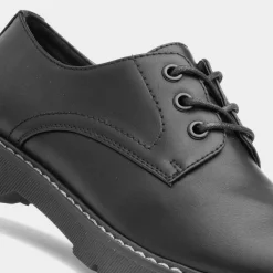 Adora Womens Black Lace Up Shoe*Lilley Hot