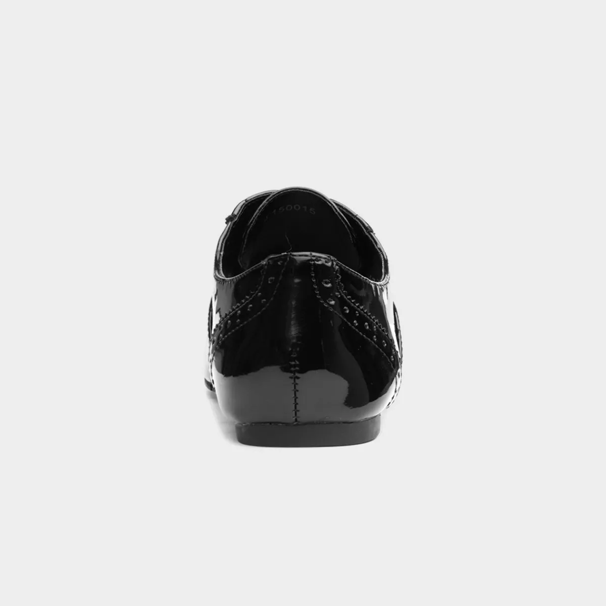 April Womens Black Brogue Shoe*Lilley Fashion