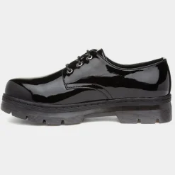 Ashley Womens Patent Lace Up Shoe*Lilley Sale