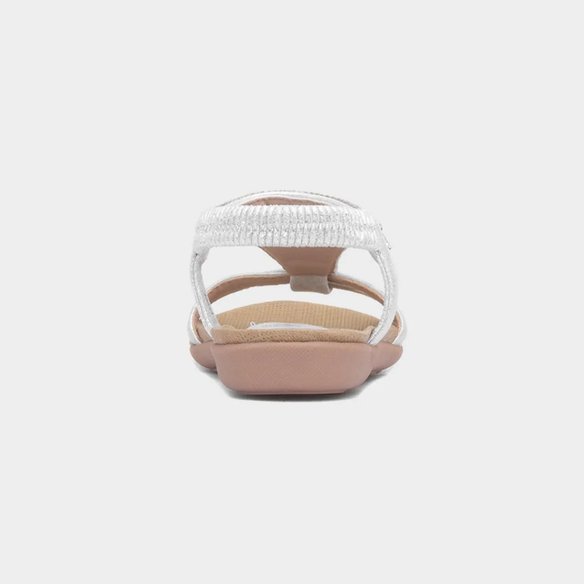 Cadance Girls Silver Diamante Sandal*Lilley Outlet