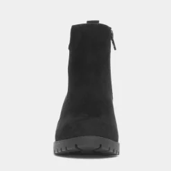 Caitlyn Girls Black Heeled Heart Boot*Lilley Online