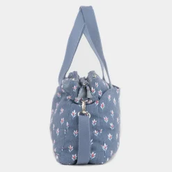 Carmen Womens Denim Blue Floral Bag*Lilley Discount