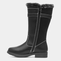 Caroline Girls Black Calf Boot*Lilley Clearance