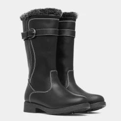 Caroline Girls Black Calf Boot*Lilley Clearance