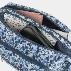 Cromer Womens Floral Blue Cross Body Bag*Lilley Hot