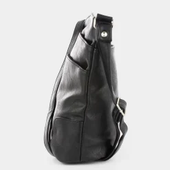 Cynthia Black Cross Body Bag*Lilley Discount