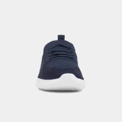 Darcy Womens Navy Knitted Casual Shoe*Lilley Clearance