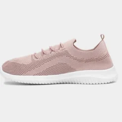 Darcy Womens Pink Knitted Casual Shoe*Lilley Sale