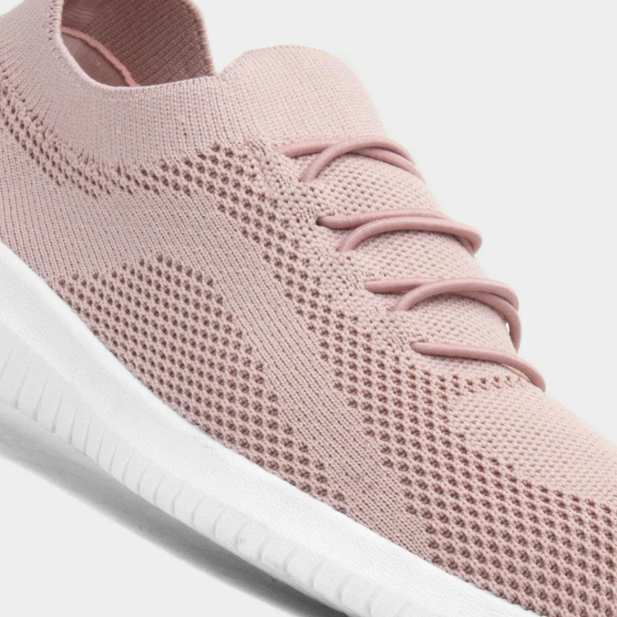 Darcy Womens Pink Knitted Casual Shoe*Lilley Sale