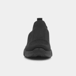 Dixie Womens Black Knitted Casual Shoe*Lilley New