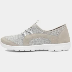 Donna Womens Grey Casual Slip On Shoe*Lilley Hot