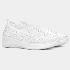 Drew Womens Diamante Slip On Shoe*Lilley Sale