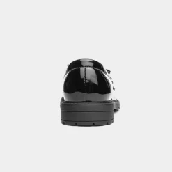 Fallon Girls Black Patent Loafer*Lilley Fashion