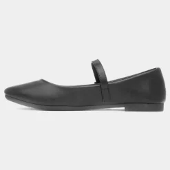 Gemma Womens Black Ballerina*Lilley Best