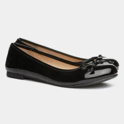 Gerri Womens Patent Ballerina*Lilley Clearance