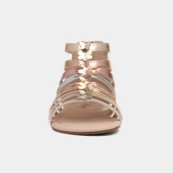 Imelda Girls Metallic Gladiator Sandal*Lilley Outlet