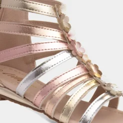 Imelda Girls Metallic Gladiator Sandal*Lilley Outlet