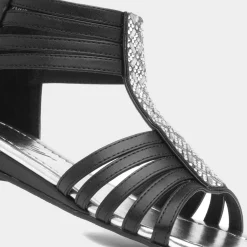 Isabel Girls Diamante Sandal*Lilley Clearance