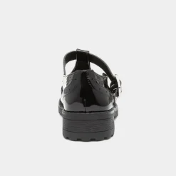 Junior Cam Girls Patent Brogue T-Bar*Lilley Clearance