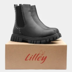 JoJo Girls Black Chelsea Boot*Lilley Junior Clearance