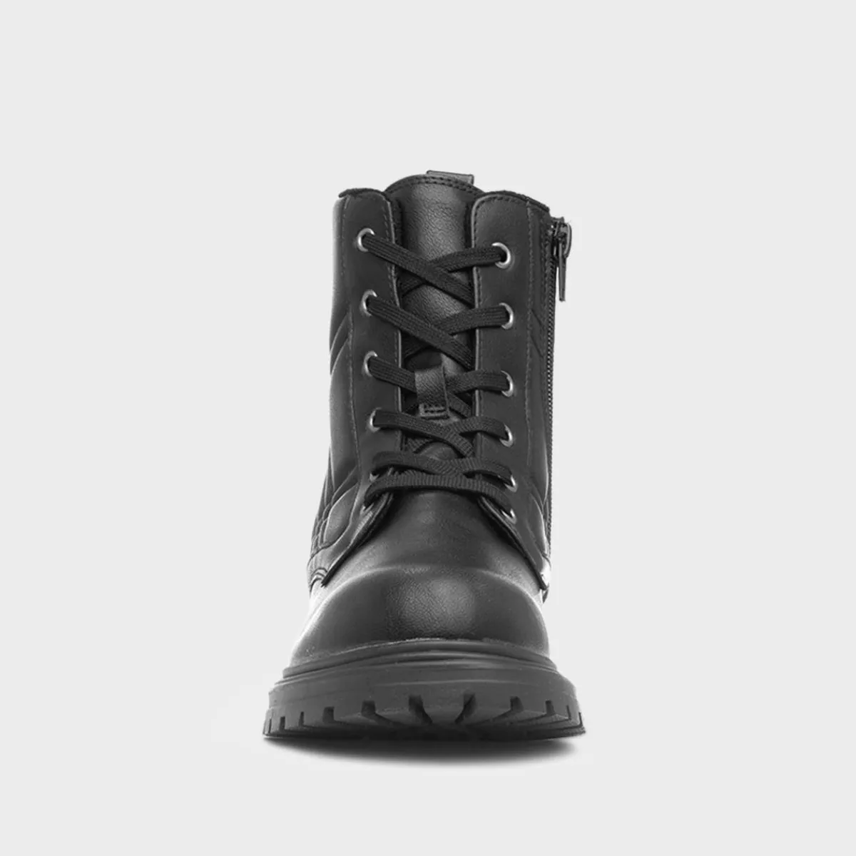 June Girls Black Quilted Boot*Lilley Junior Outlet