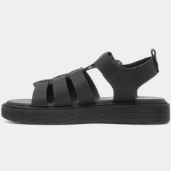 Peak Kids Black Gladiator Sandal*Lilley Junior Fashion