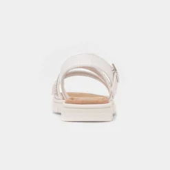 Snowdonia Girls White Sandal*Lilley Junior Outlet