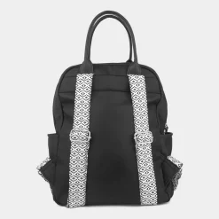 Lake Black Woven Straps Back Pack*Lilley Sale