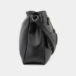 Lindsay Organiser Shoulder Bag in Black*Lilley Discount