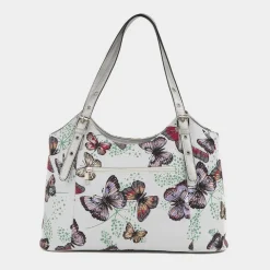 Luton Butterfly Printed Shoulder Bag*Lilley Discount