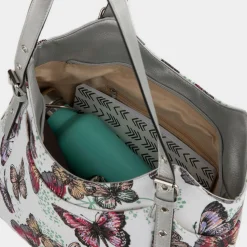 Luton Butterfly Printed Shoulder Bag*Lilley Discount
