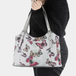 Luton Butterfly Printed Shoulder Bag*Lilley Discount