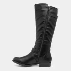Marcy Womens Buckle Riding Boot*Lilley Best