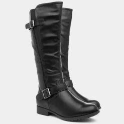 Marcy Womens Buckle Riding Boot*Lilley Best