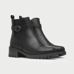 Marge Womens Black Zip Up Boot*Lilley Outlet