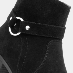 Maria Womens Black Ankle Boot*Lilley Discount