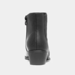 Melody Womens Black Western Ankle Boot*Lilley Best