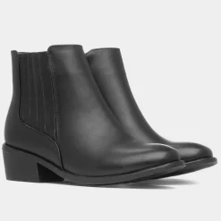 Melody Womens Black Western Ankle Boot*Lilley Best