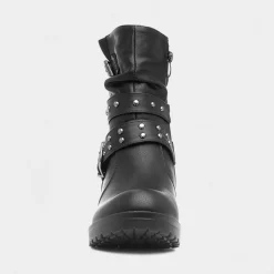 Meredith Womens Black Calf Boot*Lilley Online