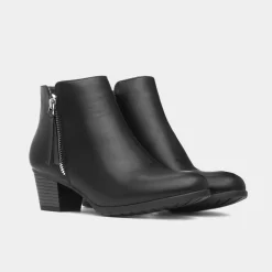 Mila Womens Black Ankle Boot*Lilley Sale