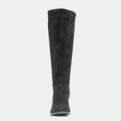Milan Womens Black High Leg Heeled Boot*Lilley Discount