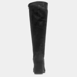 Milan Womens Black High Leg Heeled Boot*Lilley Discount