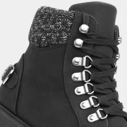 Miley Womens Knitted Collar Boot*Lilley Fashion