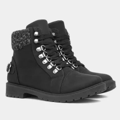Miley Womens Knitted Collar Boot*Lilley Fashion