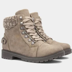 Miley Womens Taupe Ankle Boot*Lilley Fashion
