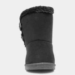 Moira Womens Black Faux Fur Ankle Boot*Lilley Discount
