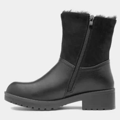 Mona Womens Black Ankle Boot*Lilley Hot